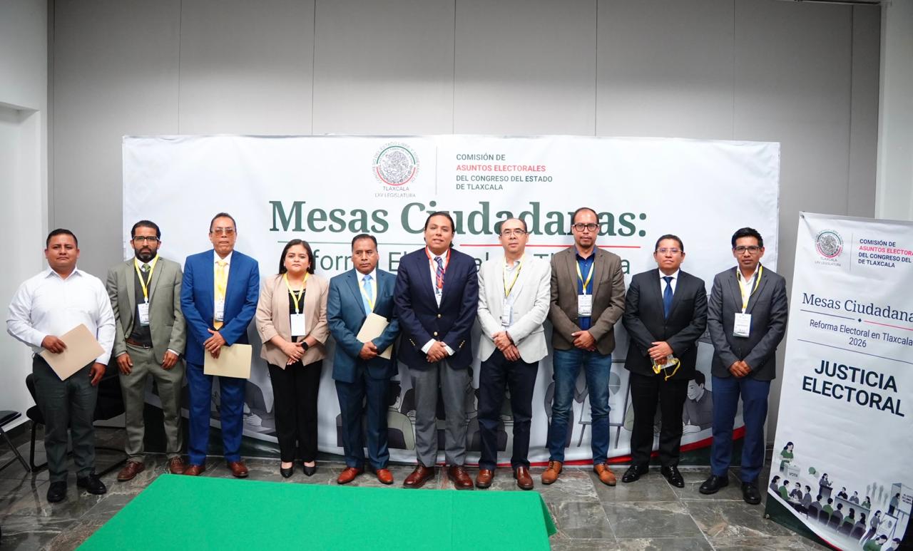 Justicia electoral y digitalización centran segunda mesa ciudadana
